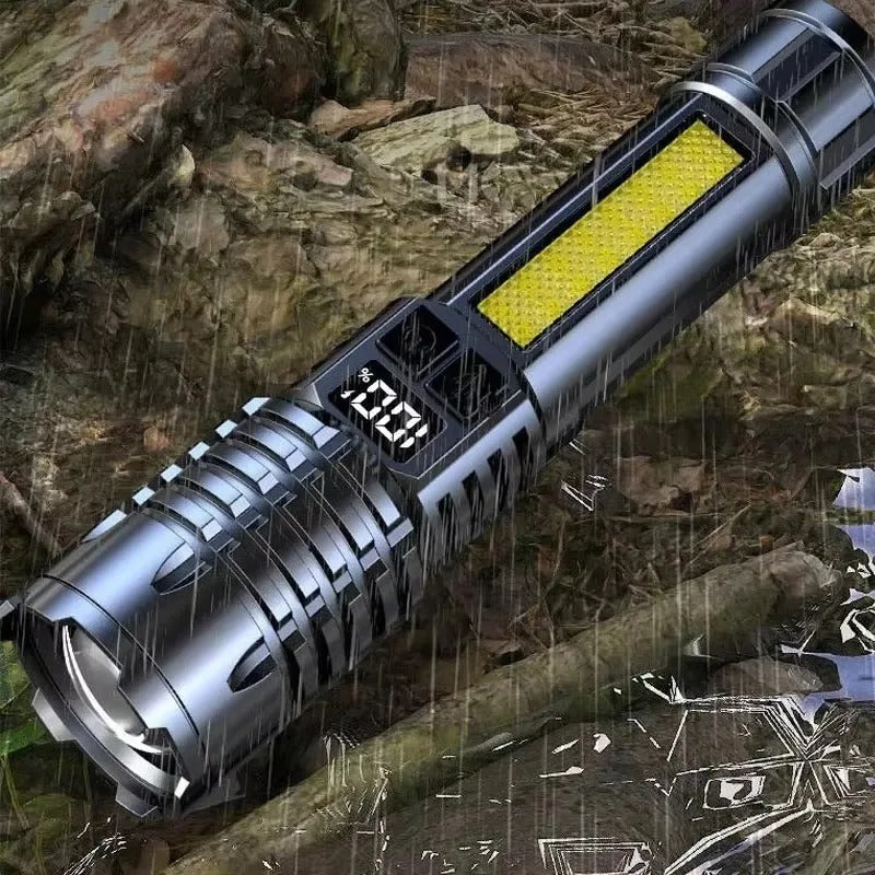 High Power Tactical LED Flashlight